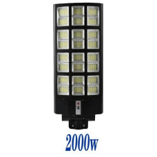 2000W Solar Street Light Reflector Waterproof Ip67 Ip65 High Power 2000 Watts Solar Street Lights With Remote Control