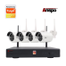 Anspo 4CH TUYA APP smart CCTV Wireless IP Camera