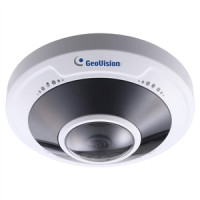 GeoVision GV-FER5702 5MP H.265 Low Lux WDR Pro IR Fisheye Rugged IP Camera