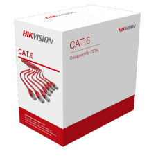 Hikvision CAT-6 Pure Copper Ethernet Cable – DS-1LN6U-W/CCA