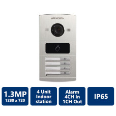 HikVision 4 CH Metal Villa Door Station