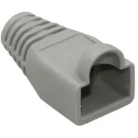 RJ45 Cat6a Boot Grey 6.5mm