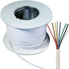 4 Core Burglar Alarm Cable 100m – White